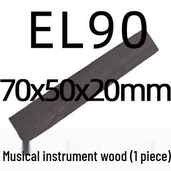 DIY Ebony Guitar Handle Wood Blanks and Accessories