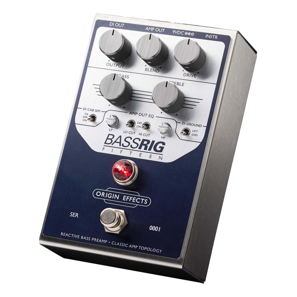 ORIGIN Fifteen Amp Pedal by Origin Effects EFFECTS/BassRIG Simulator/DI