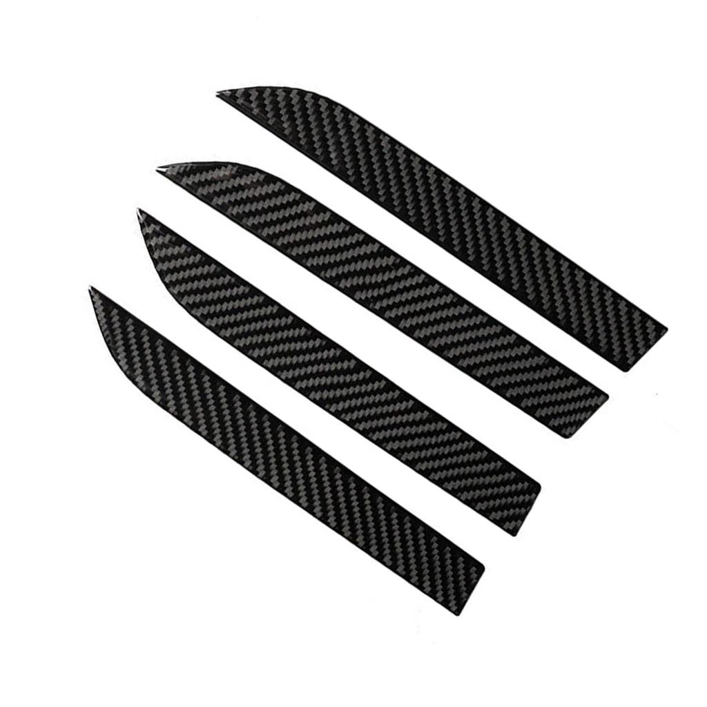 For Tesla Model X 2014-2026 Soft Carbon Fiber Car Exterior Door Handle Cover Trim Panel Sticker Car Protection Accessories
