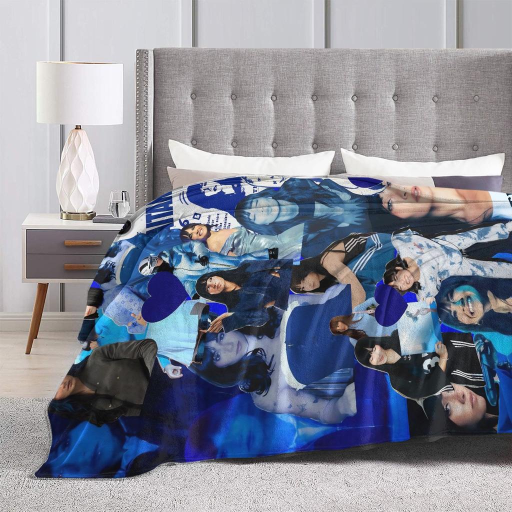 Soft Warm BlanketChild Travel A-Aitana Spanish Singer Bedding Throws Flannel Bedspread For Couch Chair Print Sofa Bed Cover
