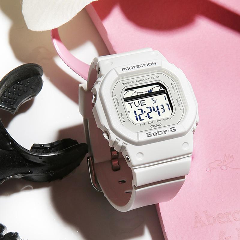 CASIO Women's BABY-G White Watch BLX-560-7PR BLX-560-7PR