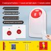 Cold Storage Sound & Light Wireless Alarm System with One-Key Emergency Button for Refrigerator/Freezer.