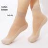 10 Pairs Women's Fishnet Short Socks with Cotton Sole - New Summer Style, Breathable, Sweat-Absorbent, Invisible.