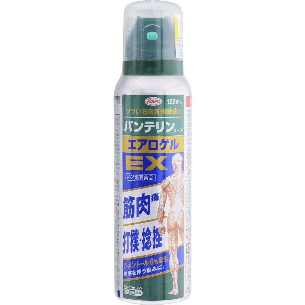 Kowa Bantelin Kowa Aero Gel EX 120ml Spray Topical agents Efficacy: Muscle pain, bruises, sprains, lower back pain, joint pain, tendonitis (hand/wrist