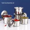 Bailexiang 304 Stainless Steel Round Seasoning Pot