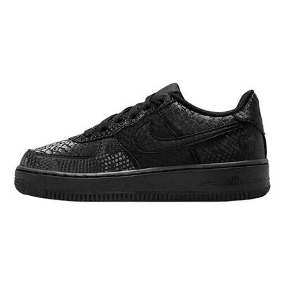 Air Force 1 Classic Comfortable Low-Top Kids Skate Shoes Kids Sneakers Black IO4610-001