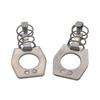 Hot Water Heater Cover Cam Lock Metal Door Latch Fastener Compatible for Cupboards RVs Trailer Camper Accessorie 2-Piece
