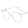 Fashion Anti-blue Light Round Reading Glasses Vintage Women Eyeglasses Retro Ultralight HD Eye Protection Presbyopia Glasses