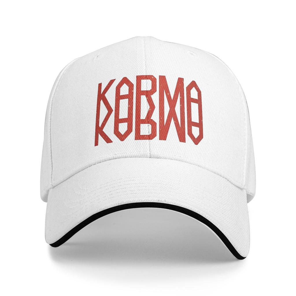 Kpop Album KARMA Casual Baseball Cap Hiking Fishing Trucker Hat Spring Sun Visor Couple Women Streetwear Baseball Caps