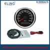 ELING 85mm GPS Speedometer Gauge 0-120km/h 0-160km/h 0-200km/h 0-300km/h for Car Truck Boat with Red Backlight With GPS Antenna