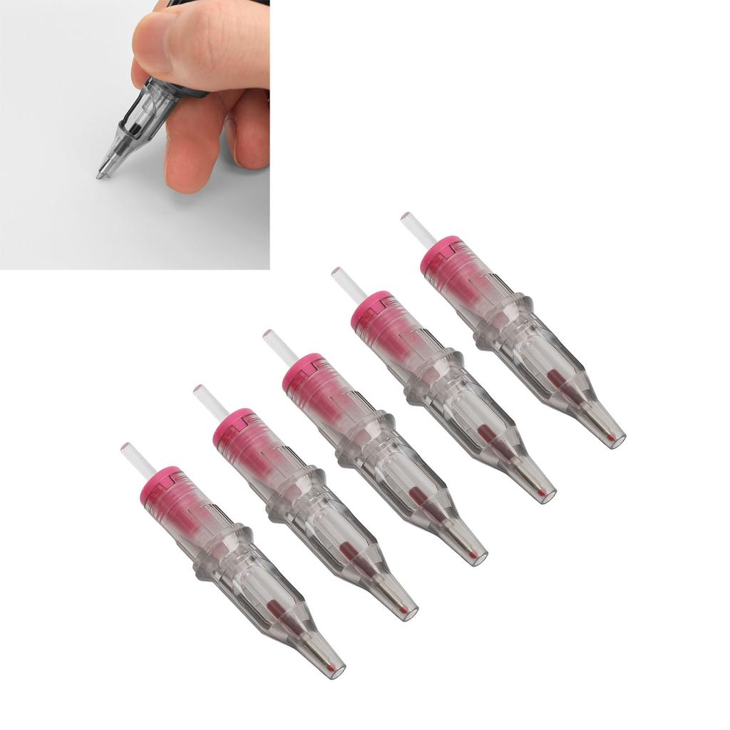 10PCS Tattoo Cartridges  point Pen 250g Pressure Elastic Spring Makeup Tattoo Supplies for Beginners Practice