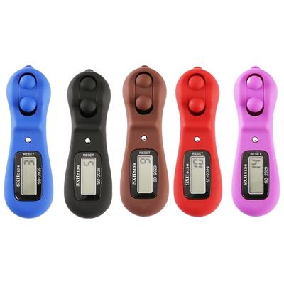 Handheld Electrical Finger Counter Digital Counter Prayer Suitable for Mindfulness Meeting Accurate Counting Outdoor Use