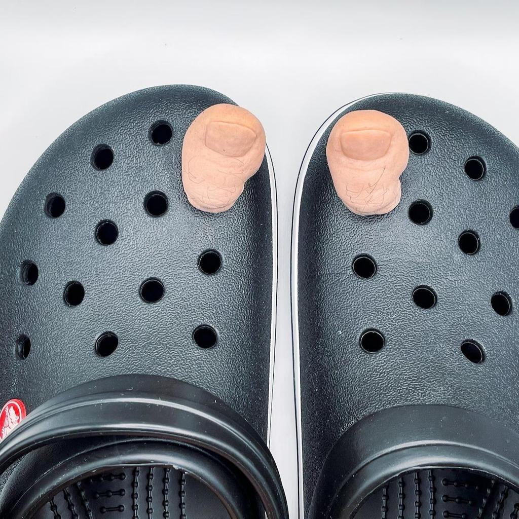 DIY Spoof Toe Shoe Flower Buckles for Clogs - Accessories & Decorations