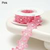 New DIY Sewing Supplies Embroidered Lace Ribbon Wedding Dress Quality Flower Trim Home Decor Beaded Fringe Lace Flower Wrapping
