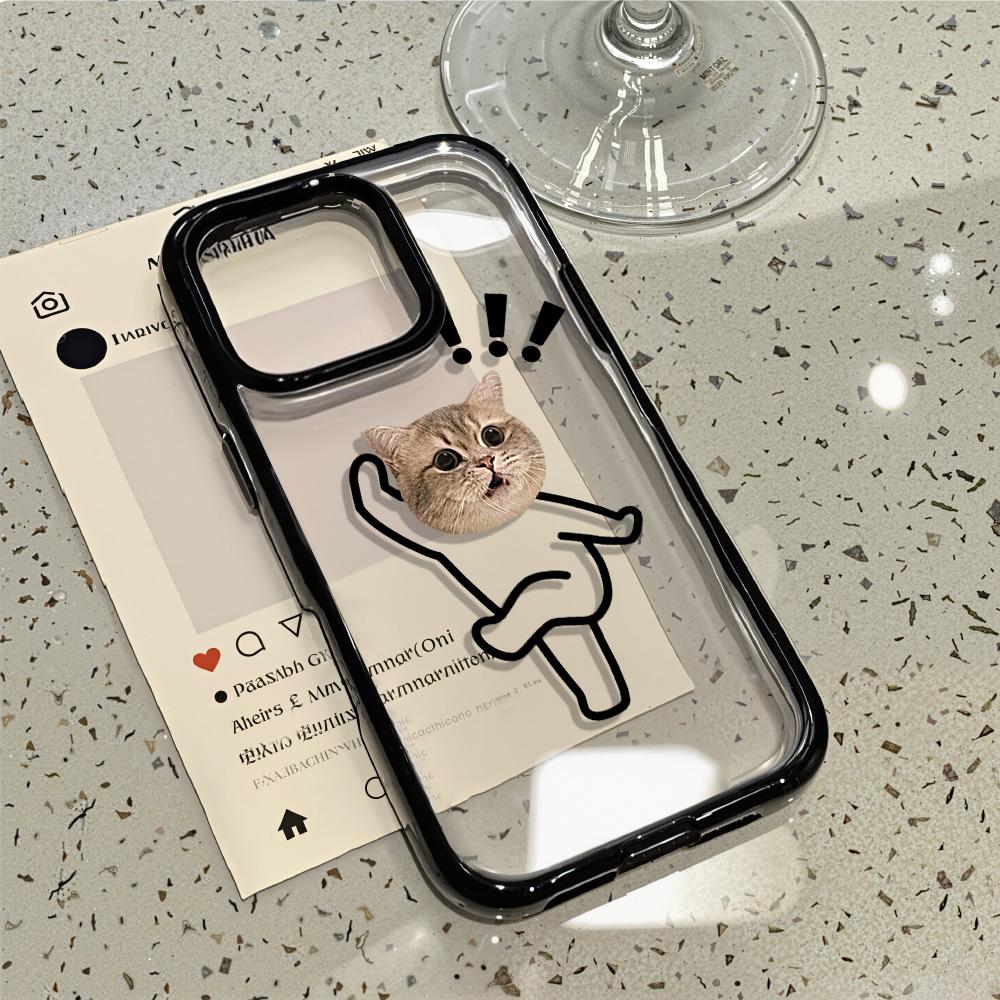 Acrylic Phone Case for iPhone 11 12 13 14 Pro 12 14 16 Pro Max for Samsung A16 A36 A56 S24 FE High-quality Painted Anti-fall Mobile Phone Case