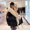 Faux Fur Collar Women Winter Down Jacket  Duck Down Coat Puffer Feather Female Parka Snow Outwear