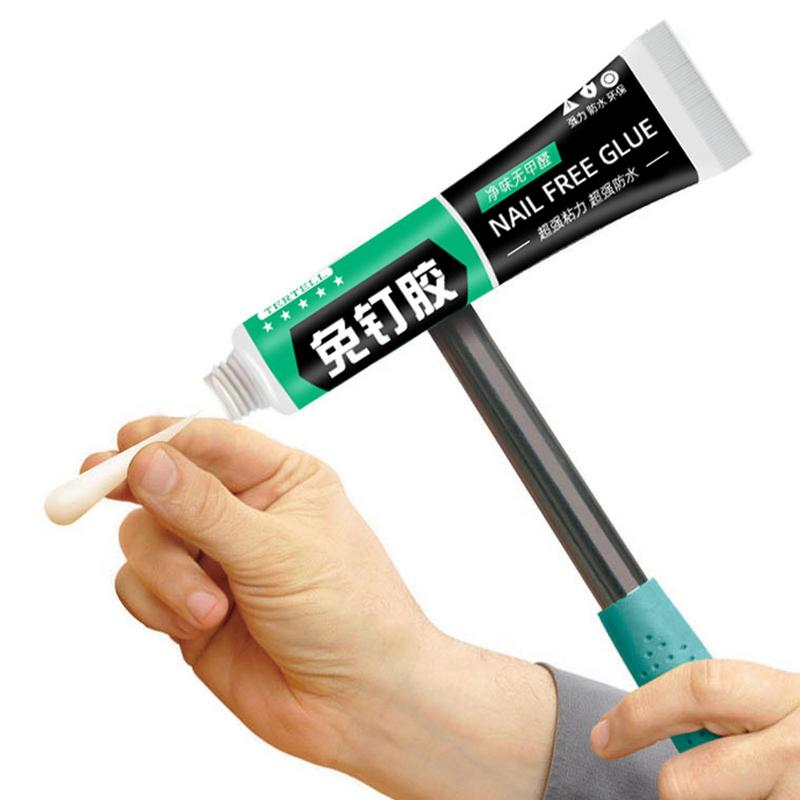 Bez Gwoździ Niewidoczny Biały Natychmiastowy Klej Super Glue Wielofunkcyjny I Uniwersalny Do Papieru Ceramiki Metalu Kamienia