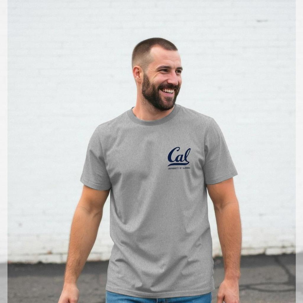 Berkeley Cal University Heather Grey T-shirt
