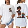 Rapper Bad Bunny Debi Tirar Mas Fotos DTMF T Shirts Cartoon Frog Trend Hip Hop Short Sleeve Unisexs Women Cotton Oversized Tshirt
