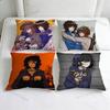 Onewheatmark Will and Mike Decorative Square Pillow Cover Soft  Comfortable Pillow Case Sofa Bed Home Decoration