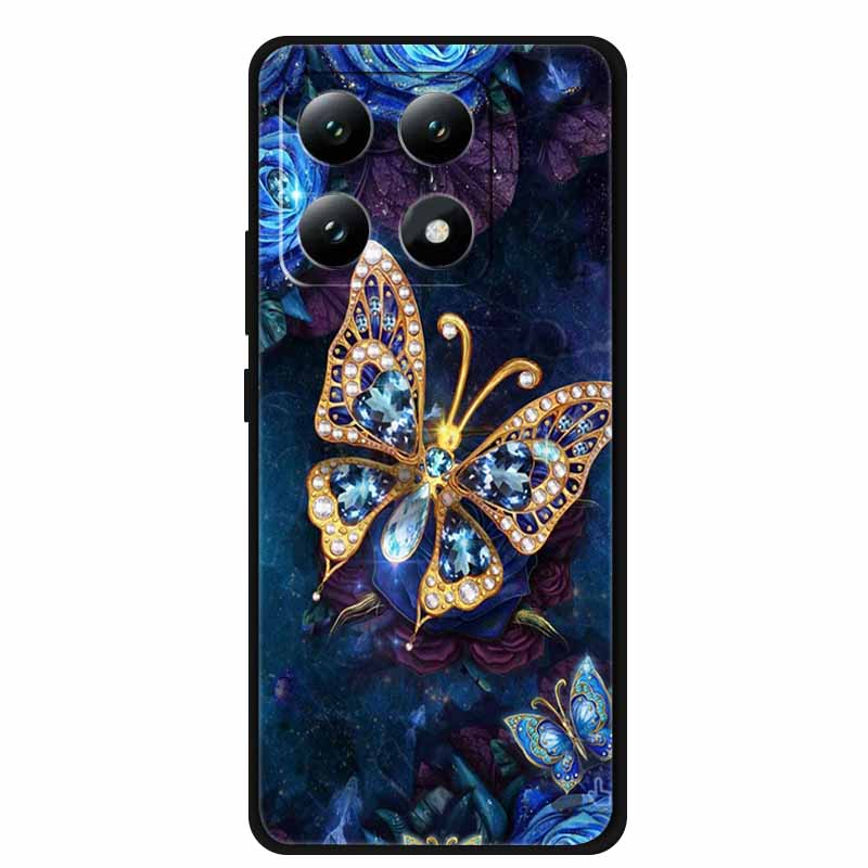 For Xiaomi 15T 5G Case Cool Animals Soft Silicone Phone Case for Xiaomi 15T Pro 5G Cover Ultra-Thin Dustproof Protective Funda