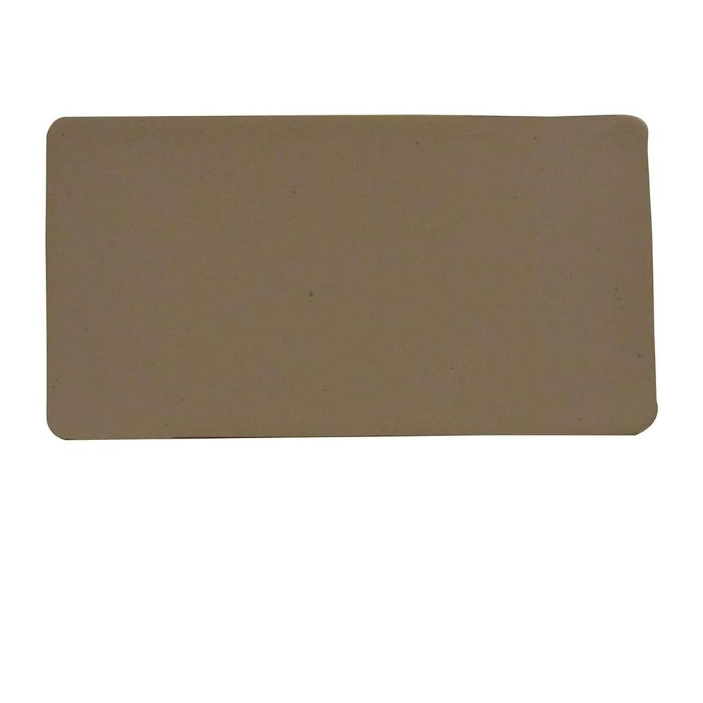 2-Pack Amber Reflex Reflector – 102mm × 46mm Square Reflector with Felt Base | Replacement for Truck, Tractor, Trailer, Bus & Car (Universal Fit)