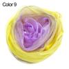 Music Scarves Juggling Performance Props Square Silk Scarf Gradient Color Scarf Gradient Color Dancing Scarf Dance Scarfs