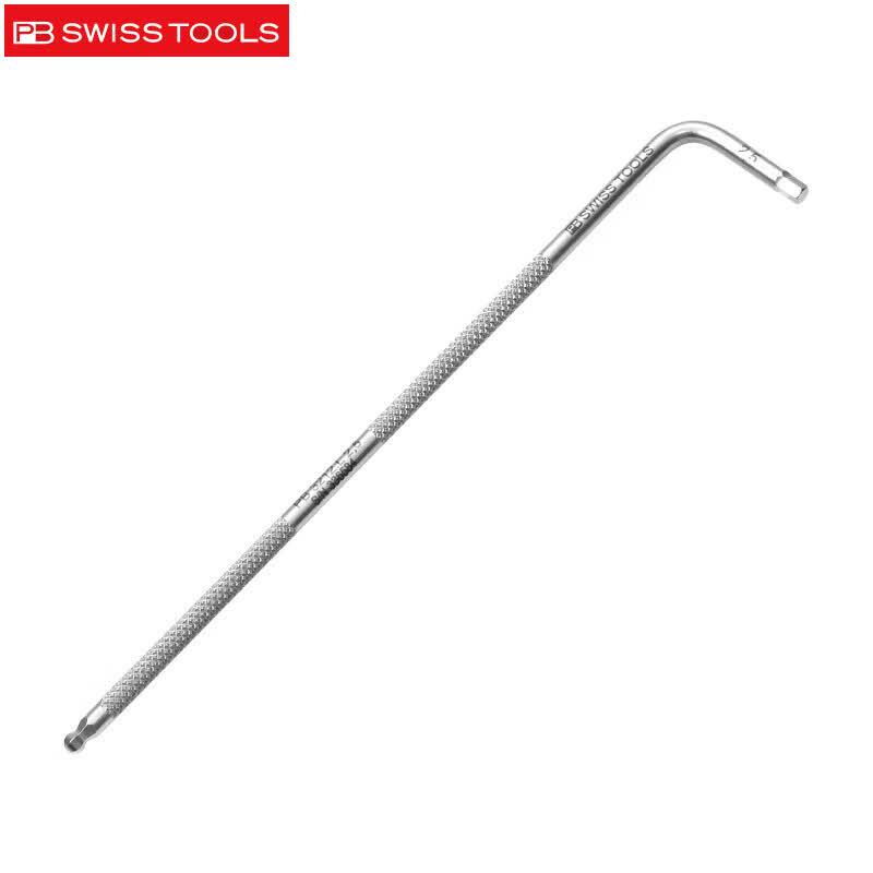 PB SWISSTOOLS Metric Knurled Ball-End L-Type Hex Key 2.5mm