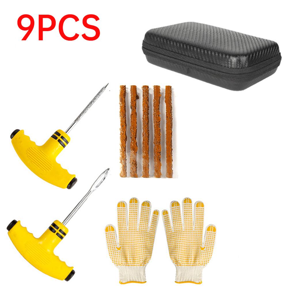 NEW Car Tire Repair Kit Puncture Plug Tools Tyre Puncture Emergency Tubeless Tyre Set for Truck Motorcycle