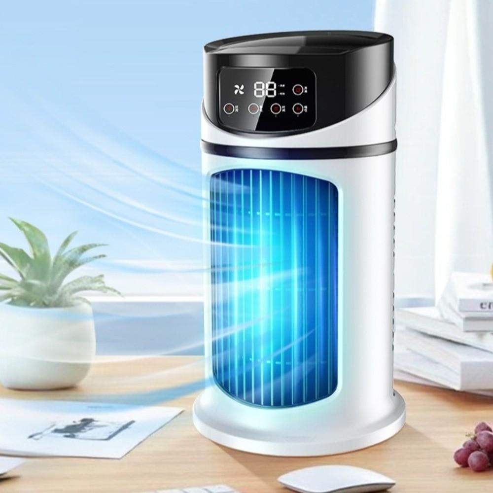 6-Hour Timer Air Cooling Fan 6-Speed Cold Air Conditioner Fan Portable Air Cooler  Home Use