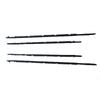 4Pcs Window Glass Seal Strip 75710-60021 For Toyota Land Cruiser LC80 FZJ80 LX450 1990-1998 Weatherstrip Seal Belt Moulding Trim