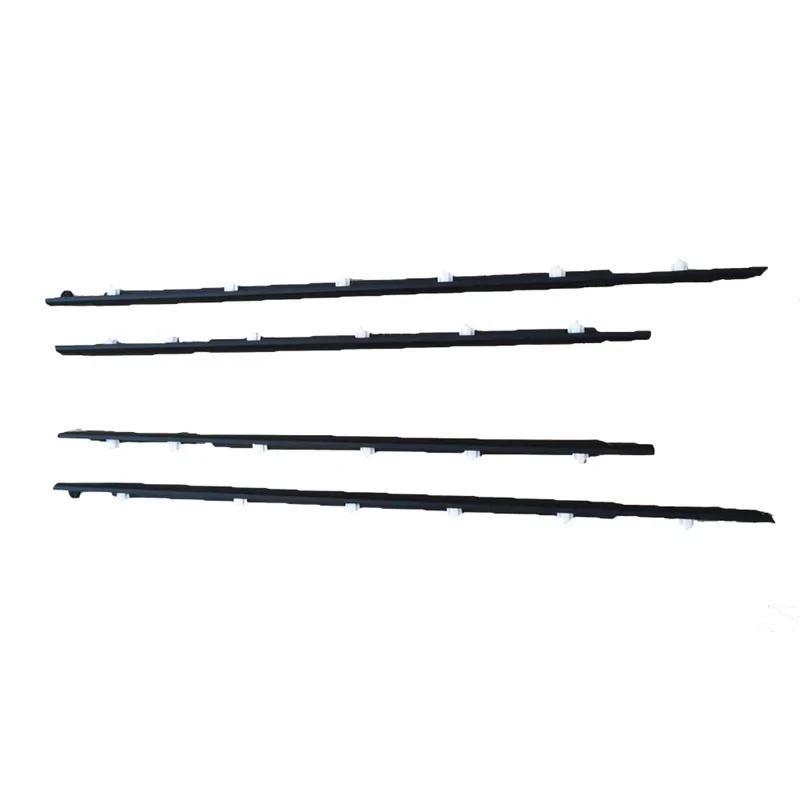 4Pcs Window Glass Seal Strip 75710-60021 For Toyota Land Cruiser LC80 FZJ80 LX450 1990-1998 Weatherstrip Seal Belt Moulding Trim