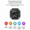 Motorcycle Wireless Tire Pressure Monitoring System USB Charging TPMS for Motorcycle with 2 External Sensors