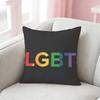 Gay Lesbian Lgbt Rainbows Pillow Case Cushion Cover Throw Pillow Case For Car Sofa