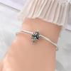 Original Copper Charms Beads Winter Snowflake Snowman Igloo Penguin Pendant Fit Bracelet Women Jewelry Gift
