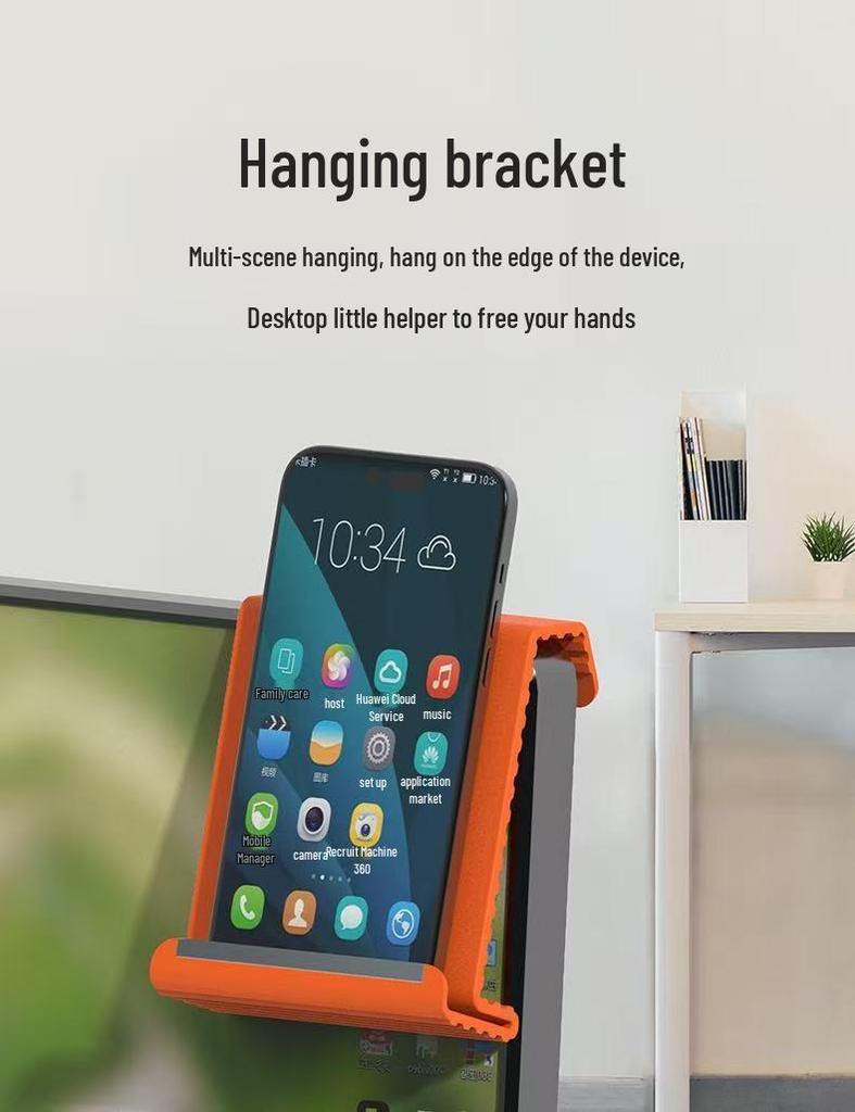 Flexibler Silikon-Ständer für Handy & Tablet - Faltbarer Desktop-Halter
