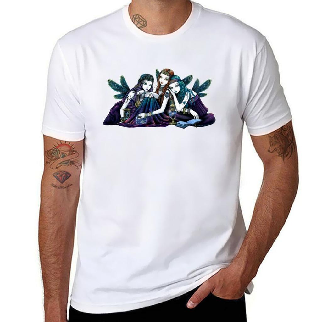 The Seraphina Bohemian Celestial Sisters Nebula Fairies T-Shirt g man t shirts for men funny t shirts cotton T-Shirt
