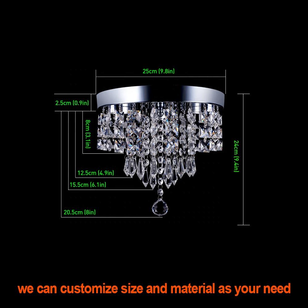 German Warehouse Customized Modern LED Smart Ceiling Lamp Apartment Hotel Bedroom Illumination Decorative Light