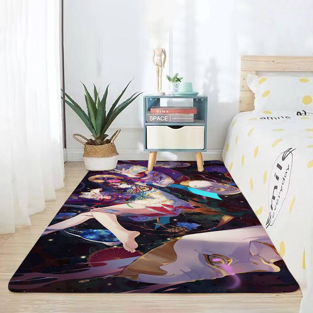 O-Onmyoji Game Floor Mat Living Room Rug For Bedroom Welcome Mat Outdoor Rug