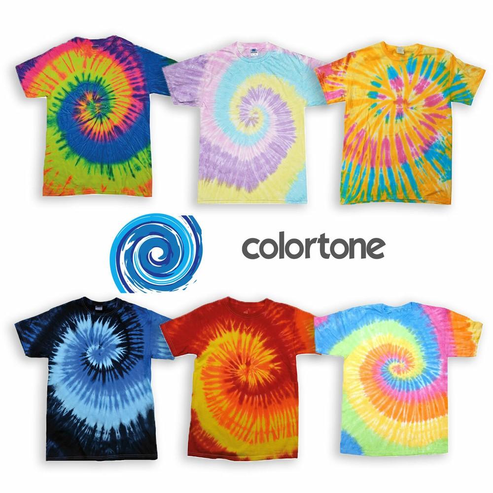

Tie Dye T-Shirt Top Tee Tye Die Music Festival Hipster Indie Retro Unisex Tees 4XL