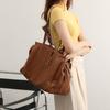 Retro Tote Bags Women Synthetic Leather Women Large Travel Handheld Bag Commuter Single Shoulder Bag