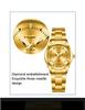 Waterdicht Mode Roestvrij Staal Dames Luminous Kwarts Horloge met Eenvoudige Band
