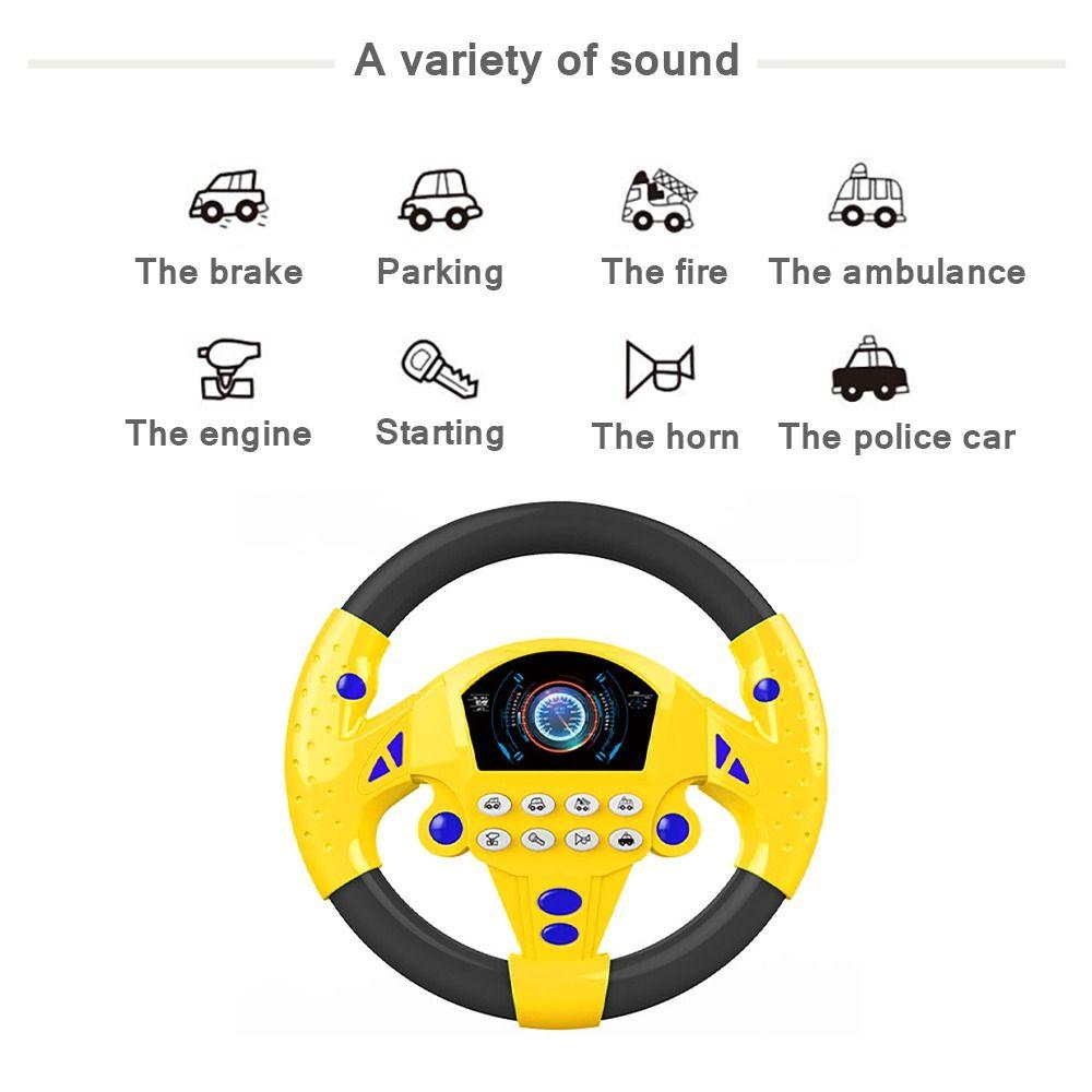 Interactive Car Steering Wheel Copilot Steering Wheel Music Steering Wheel Steering Wheel Toy
