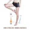 Compression Compression Stockings by a Graduated Ideal for Standing and Airplane 2 Colors and 5 Sizes Socks, [Supervised Therapist] 15-21mmHg