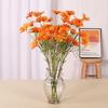 Long Branch Artificial Daisy Flowers Natural Simulation 5 Head Silk Small Daisy Flowers Multi-color Decorative