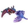 3D Printed Mechanical Salamander 13cm Articulated Animal for Desk Decor Home Office Gifts Room Decor Creative Craft