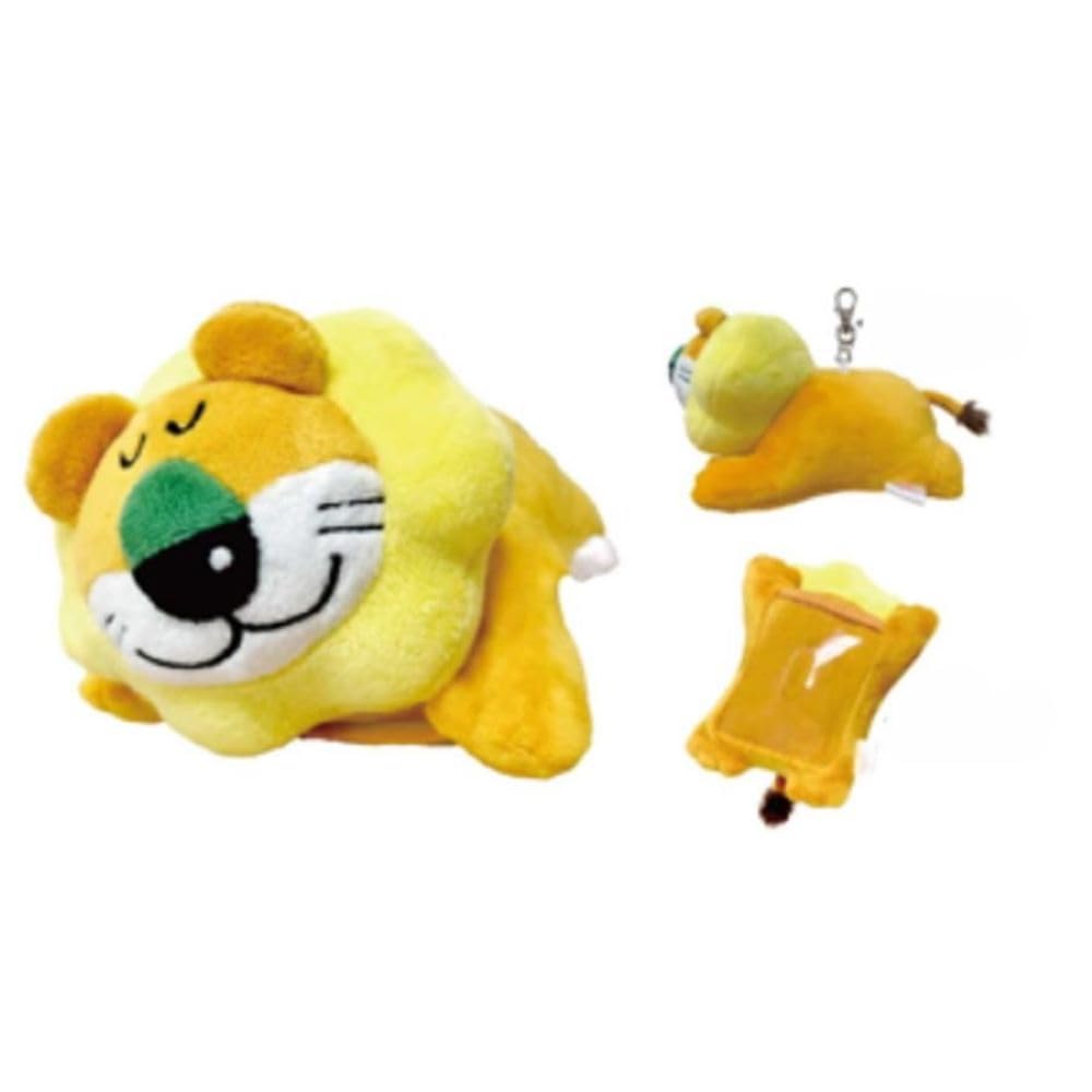 

SK Japan Tabekko Animal Rest Pass Case Lion 16672