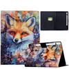 Painting Cute Cat Flip Tablet Case For iPad mini 6 2021/mini 7 2024 8.3 inch Universal Adjustable Stand Protective Case
