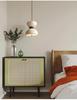 Stylish Yellow Travertine Wabi-Sabi Pendant Lights for Bedroom or Restaurant