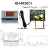 Controlador de temperatura de microcomputadora W3001 W3002, CC 12 V, CA 110 V, CA 200 V, termostato digital, termorrelador, control de calefacción y refrigeración.